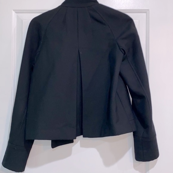 Banana Republic black jacket size xsmall wool blend - Picture 4 of 7